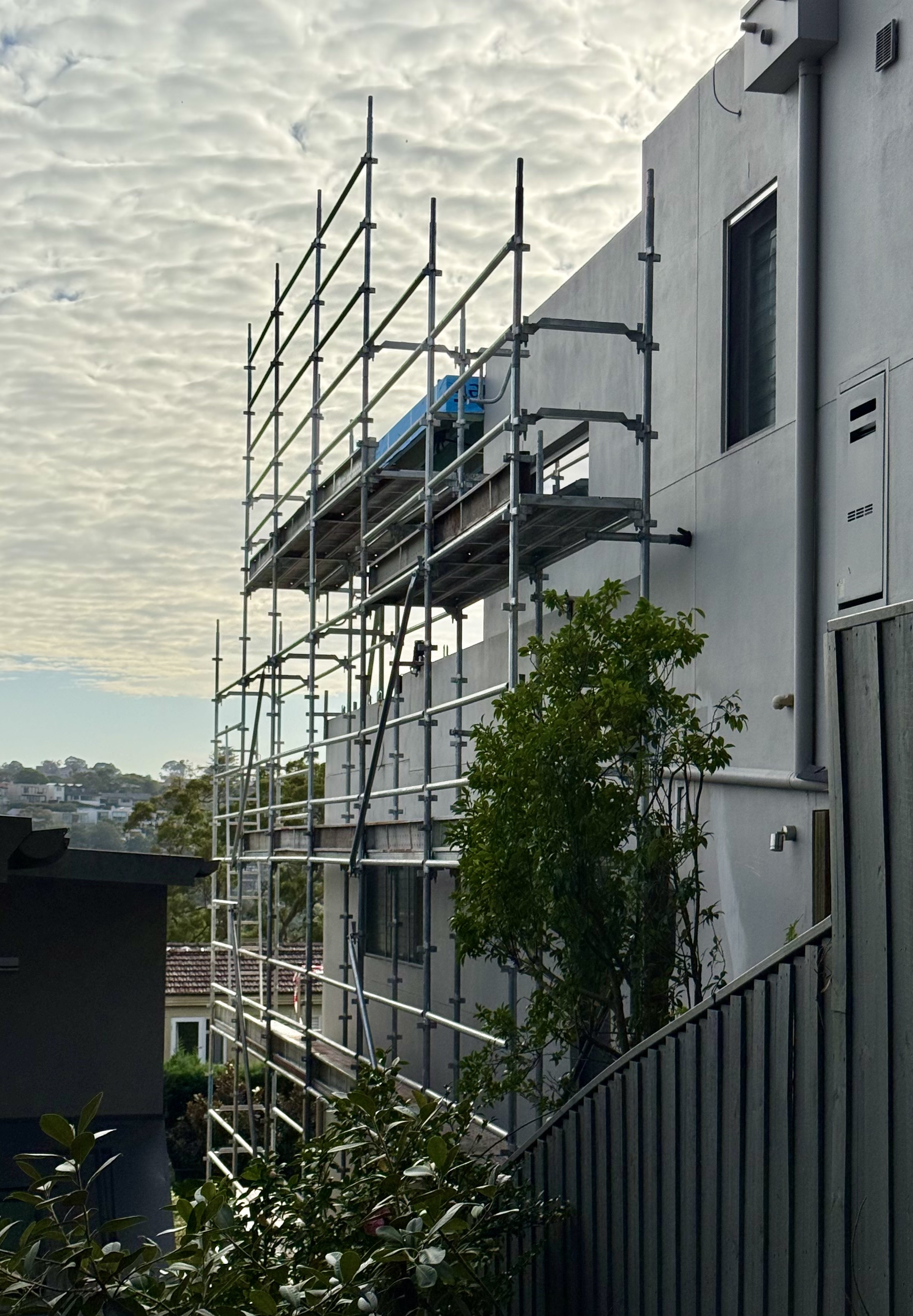 Scaffolding project Beauty Point North Shore Sydney