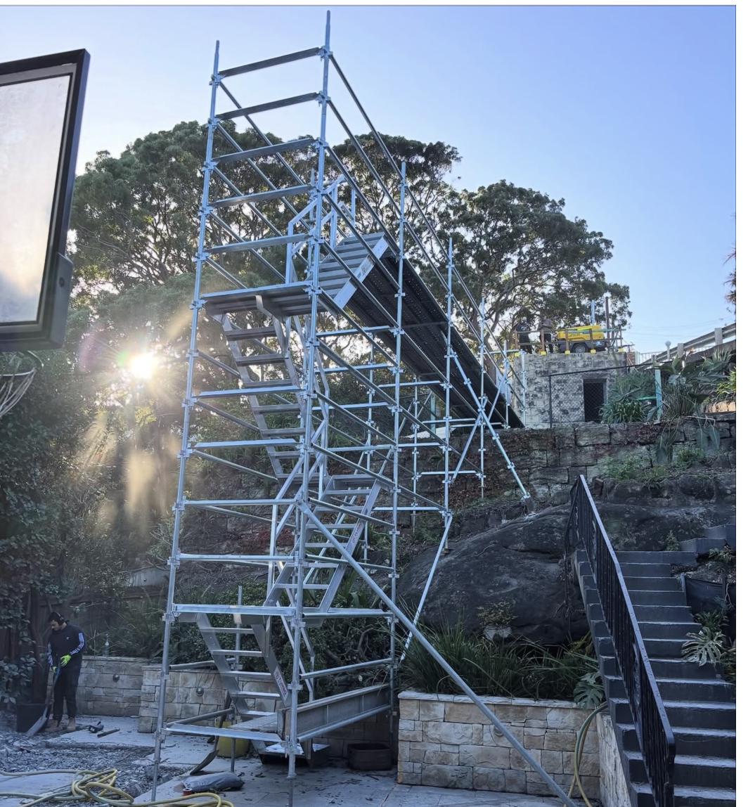 Scaffolding project Clontarf Northern Beaches Sydney