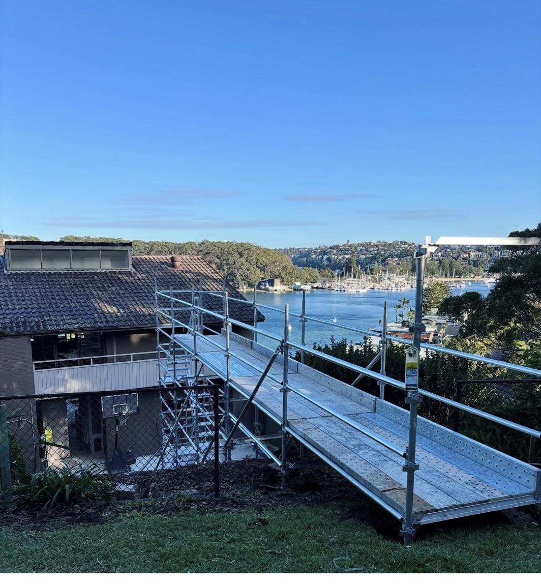 Scaffolding project Clontarf Northern Beaches Sydney